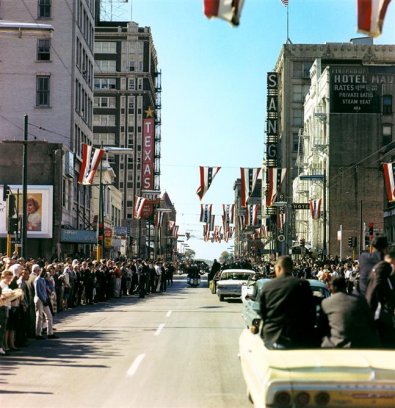 JFK Motorcade Dallas 22 Nov 63