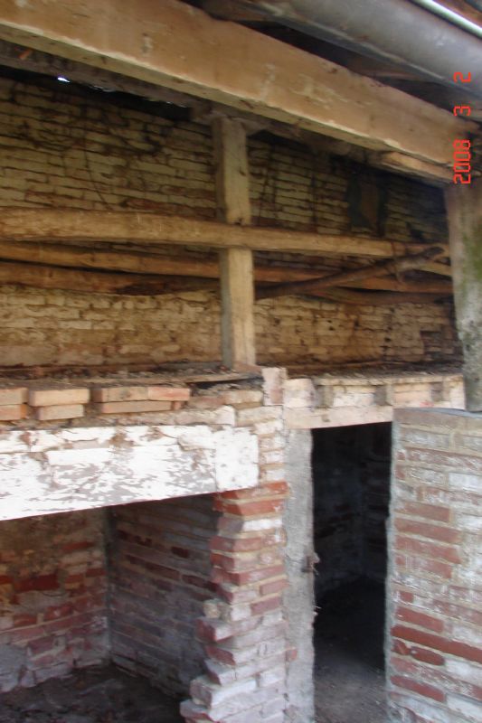 Places for the chickens to roost and places where we will put straw for them to make nests and lay eggs.