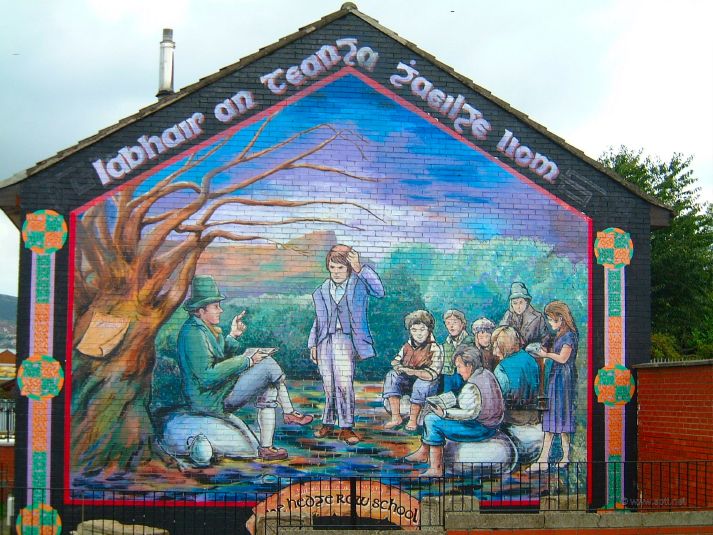 Republican Mural, Belfast, Ireland - 