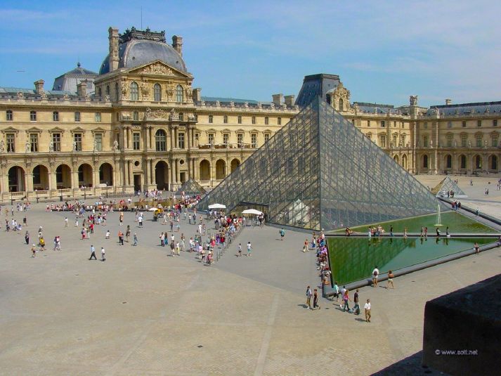 Courtyard of the Louvre