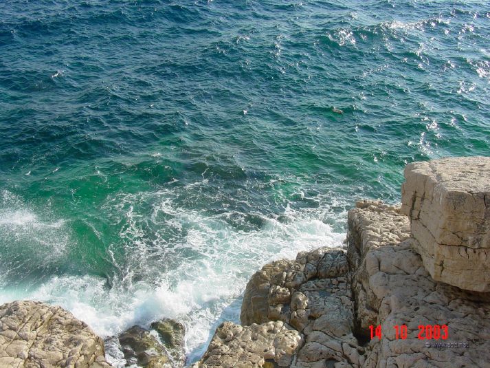 Shoreline of calanques