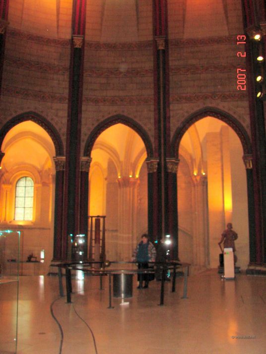 Foucault's Pendulum at the Musee des Arts et Metiers, Paris