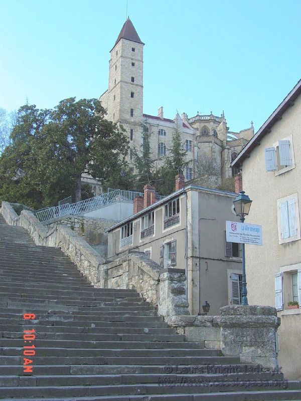 Escalier Monumental behind the Cathedral