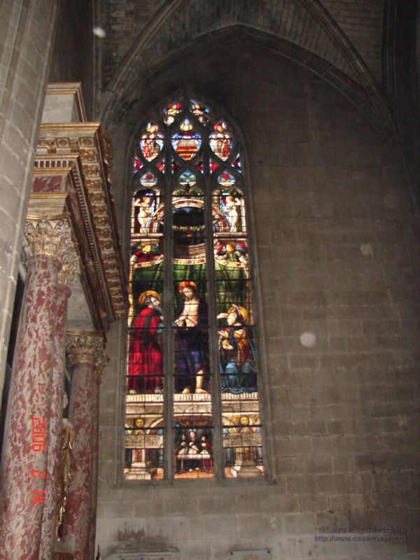 Chapel of Our Lady, Window of Arnaud de Moles # 18