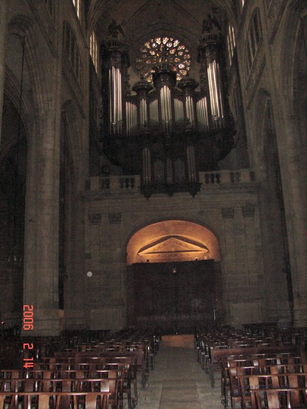 Enhanced View of Organ pipes