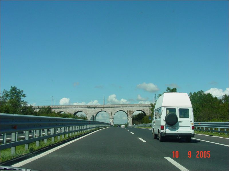 Italian autoroute.