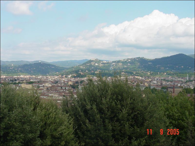 A view of Florence from Piazzale Michelangelo