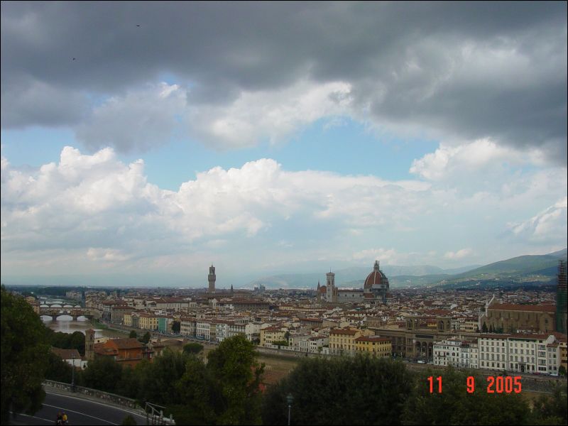 Stormy skies over Florence/Firenze