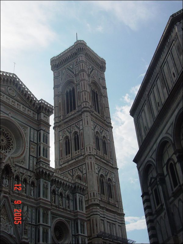 The tower of the Duomo.