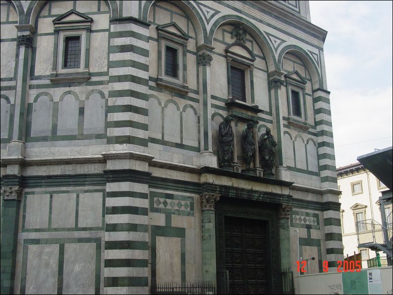 The Baptistry in Florence/Firenze
