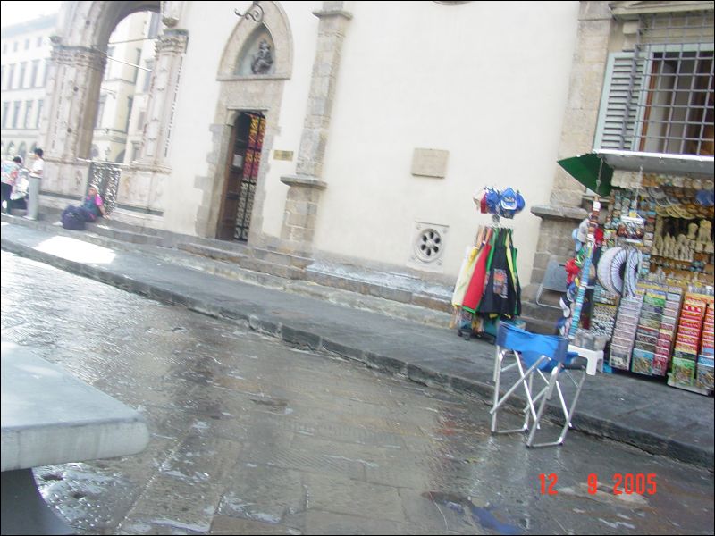 Wet streets in Florence/Firenze