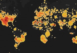 meteorite-map